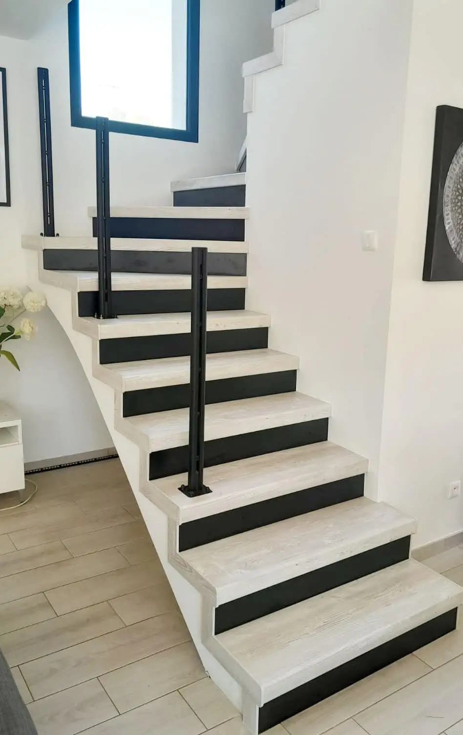 Rénovation d'escalier à Marseille 6ème