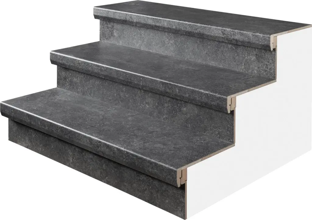 Revêtement escalier décor Graphite