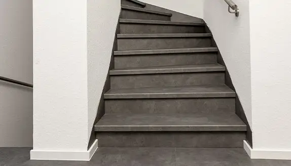 Rénovation d'escaliers pour les clients d'agences immobilières et Syndics