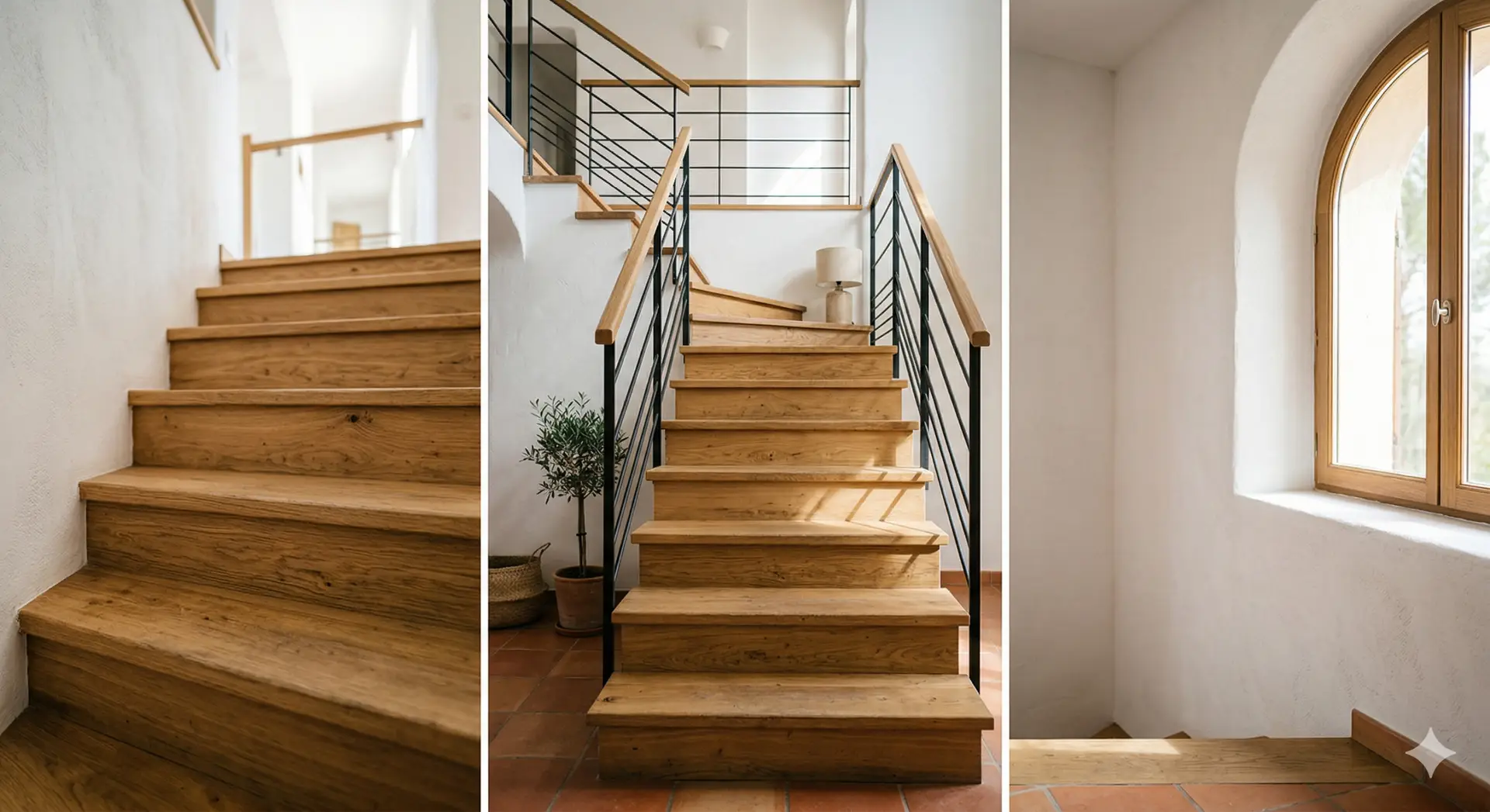 Escalier quart tournant | Rénovation et habillage sur mesure