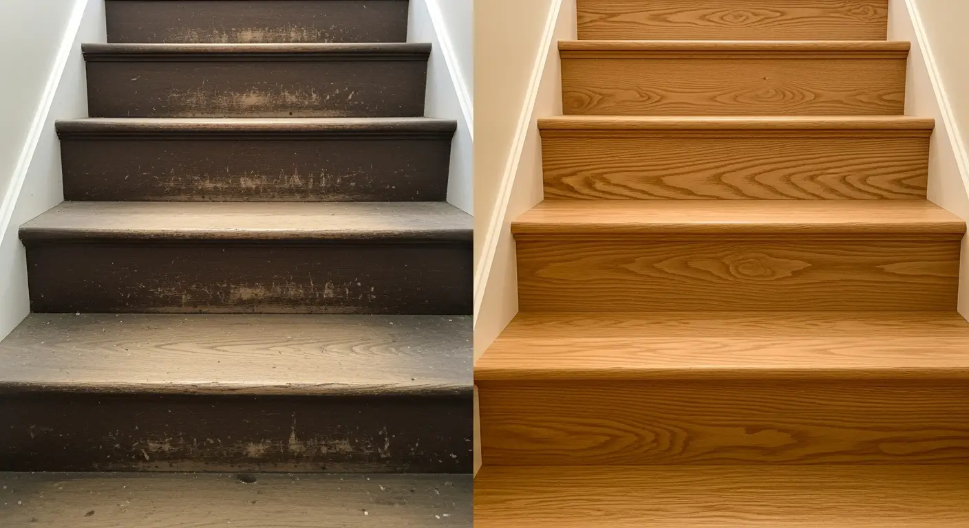 Rénover un vieil escalier sans le remplacer | Solutions