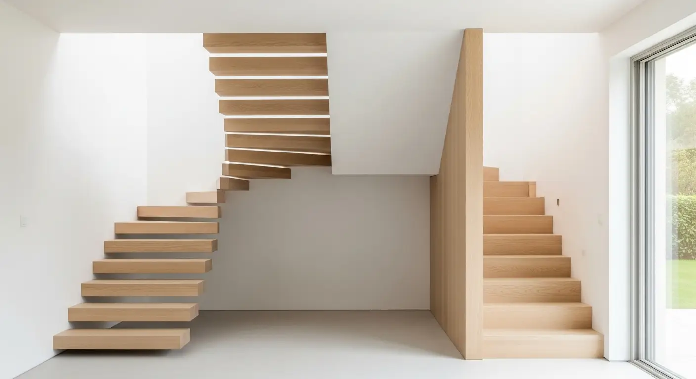 Escalier ouvert ou fermé | Quel style choisir ? Conseils déco