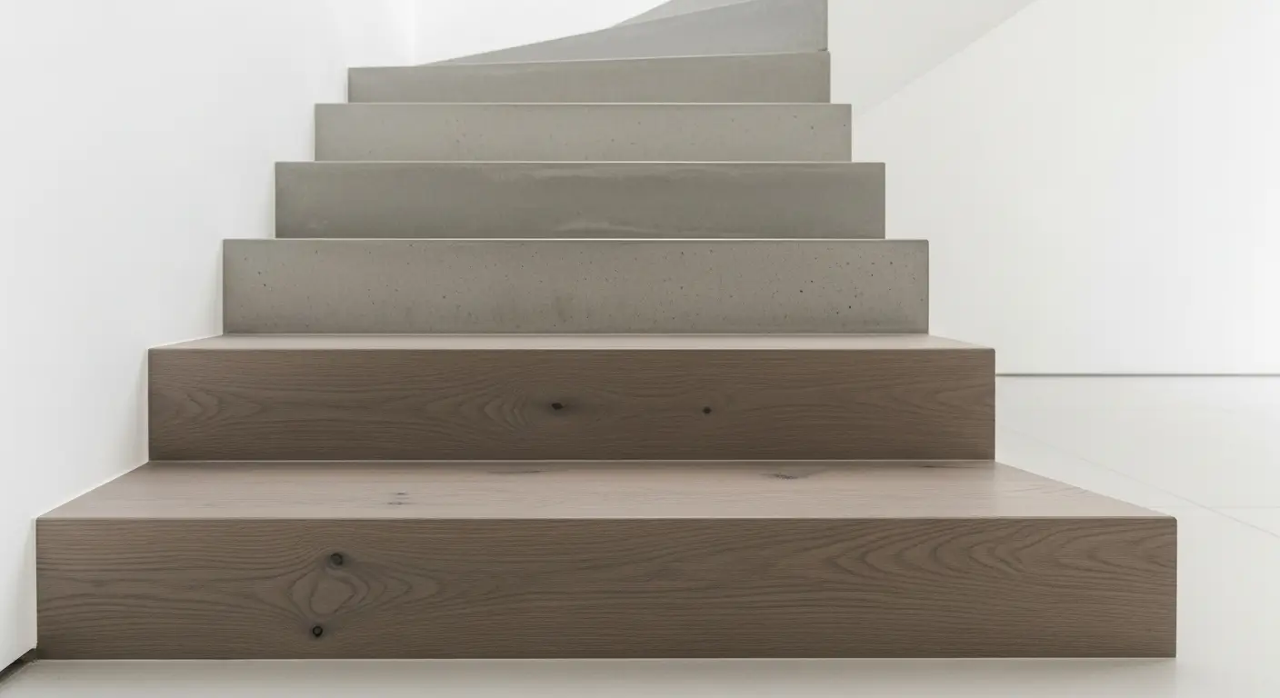 Habillage escalier béton en bois | Étapes et avantages