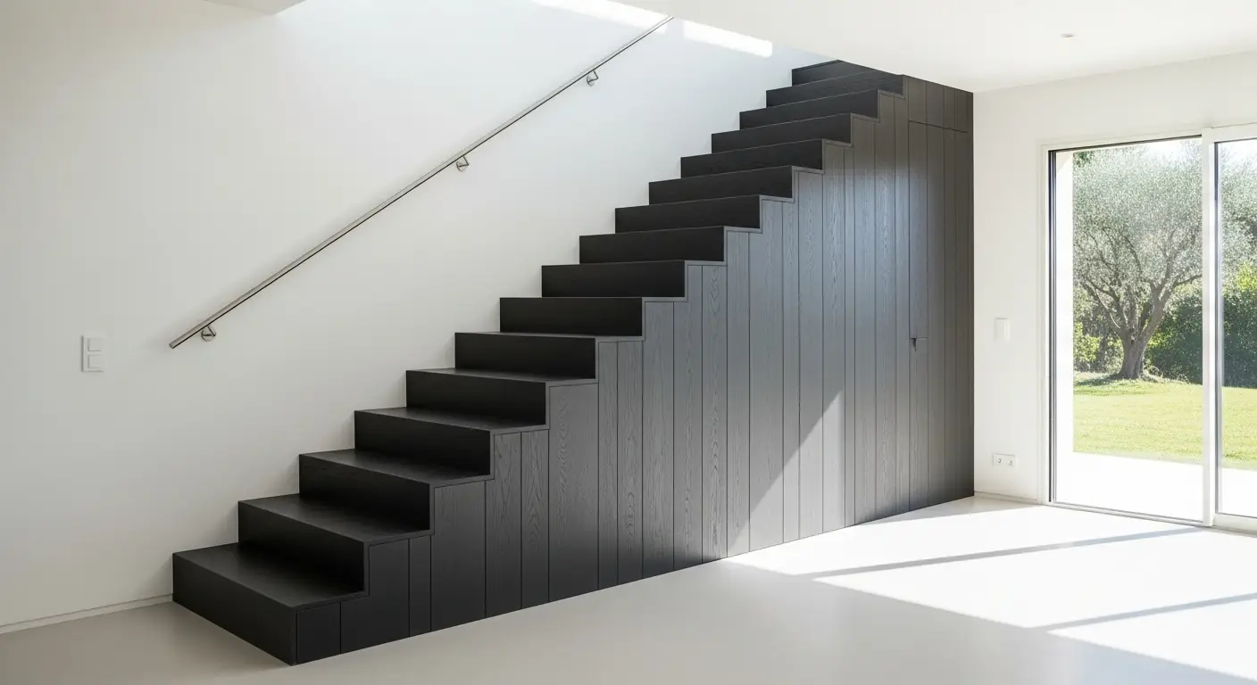 Rénover un escalier en béton intérieur | Solutions durables