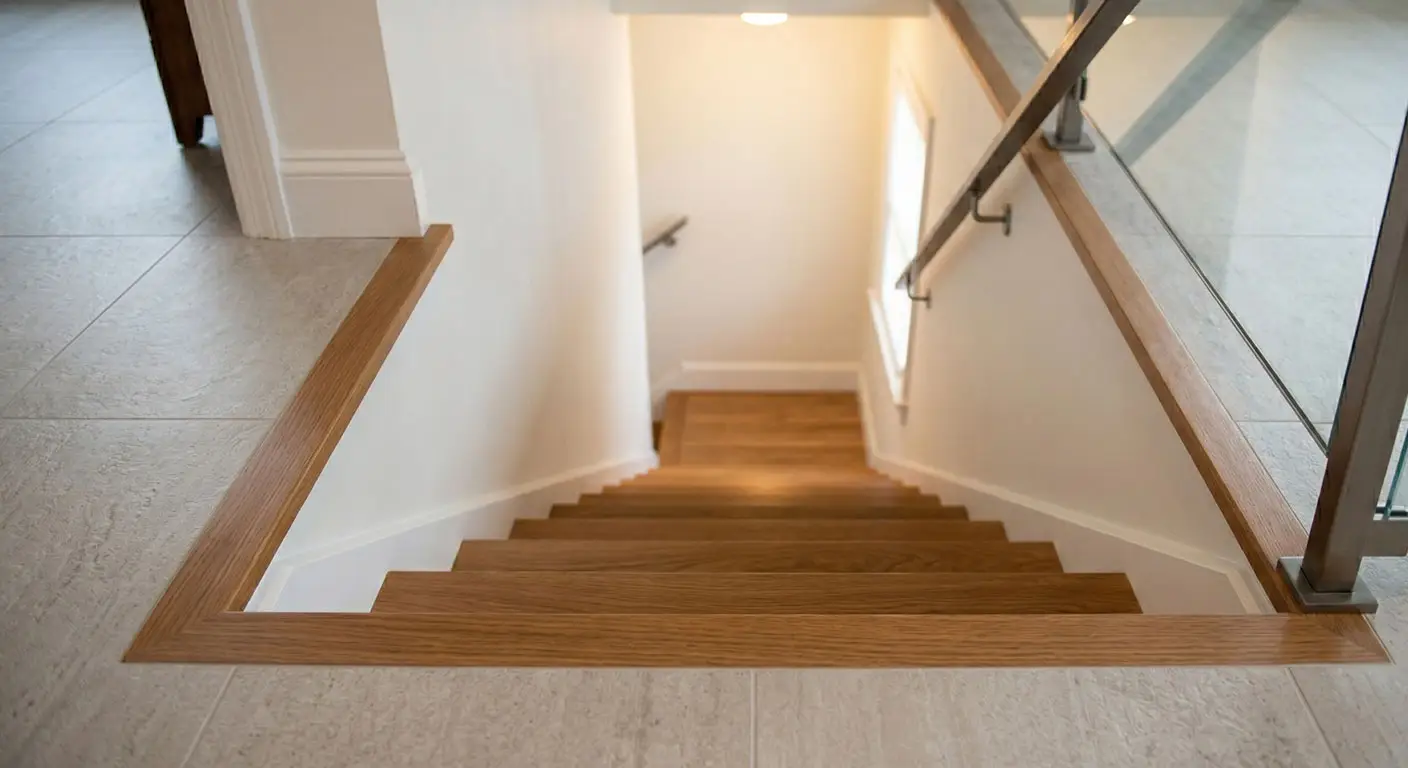 Habillage de trémie d'escalier | Finitions sur mesure