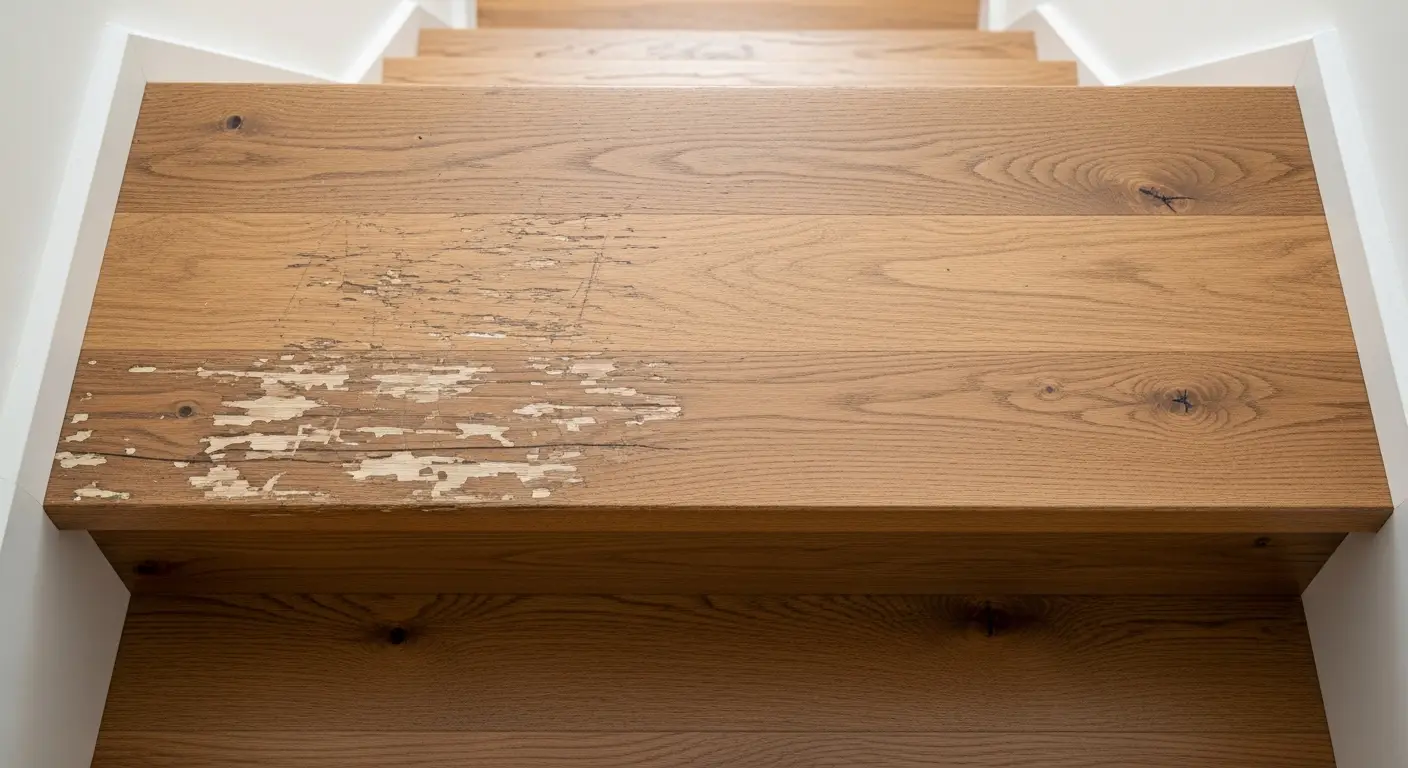 Rénover un escalier vitrifié usé | Solutions efficaces