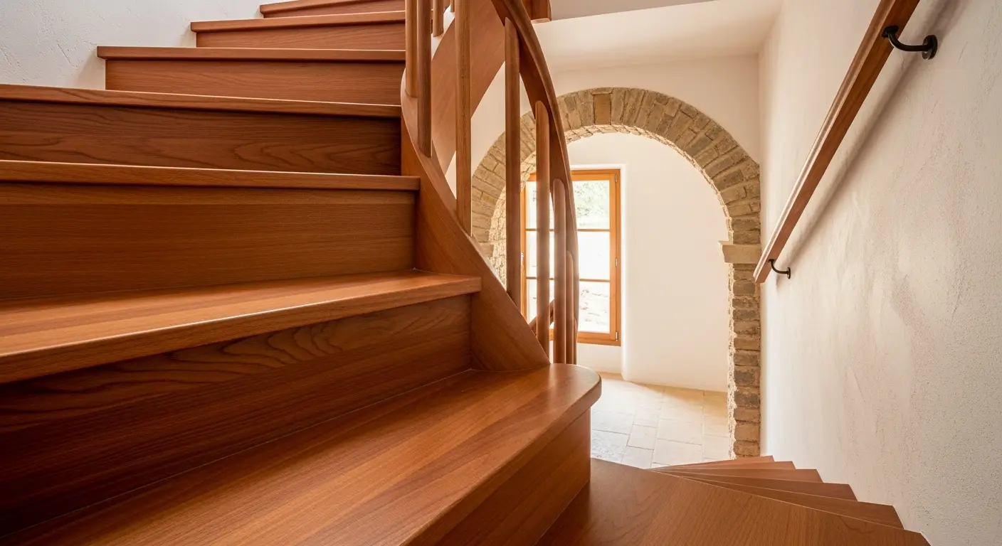 Rénover escalier carrelage avec du bois | Méthode complète